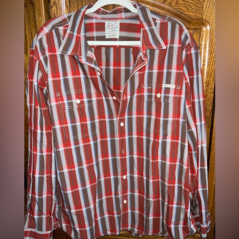 Lucky Brand Distinctive Western Sportswear Guaranteed Fit Long Sleeve Sz… - Picture 11 of 13